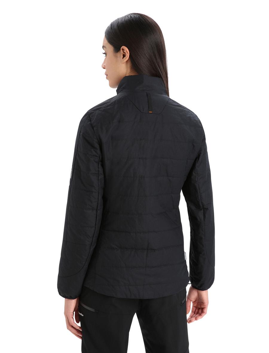 Black Icebreaker MerinoLoft™ Women's Jackets | AU 1649TCEV